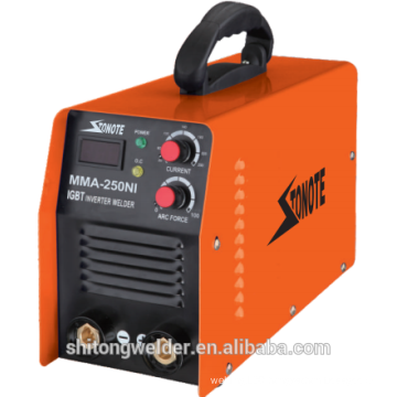 cheap igbt mma-250 inverter welding machine